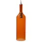 Klosz sufitowy BOTTLE pomarańczowy 11x43 cm